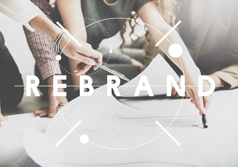 rebrand change identity branding style image concept